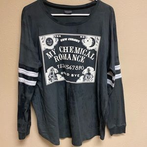 My Chemical Romance ouija long sleeve shirt